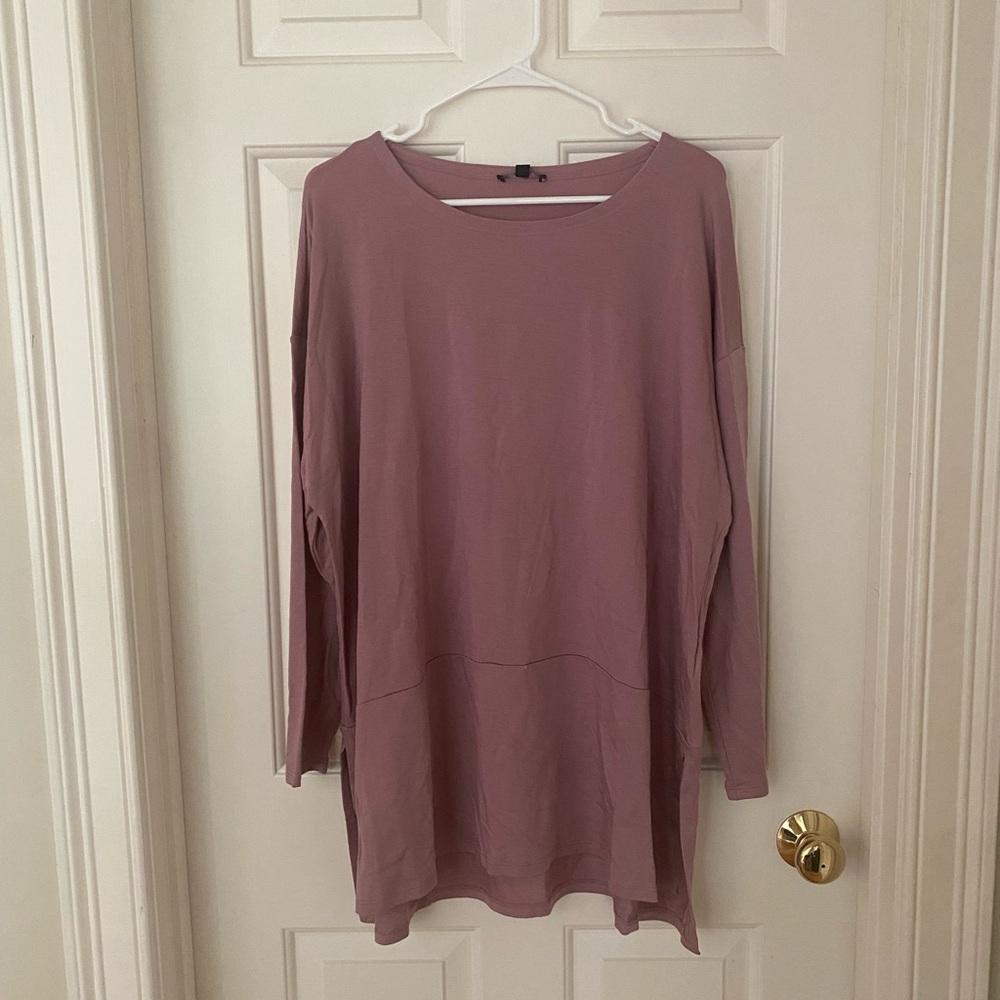 NWT Eileen Fisher Rose Quartz Tunic Top
